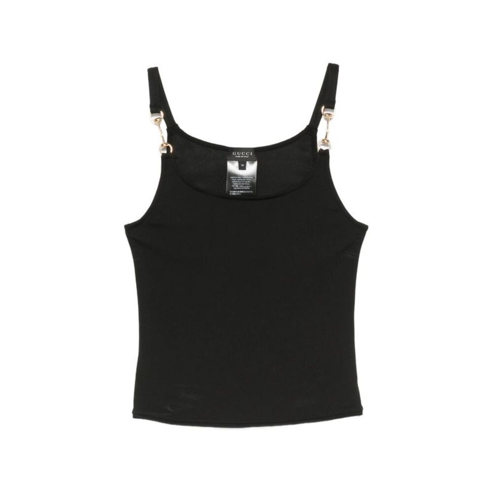Gucci Black Tops - Vests & Tank Tops Women